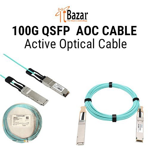 100G QSFP AOC Cable (Active Optical Cable)