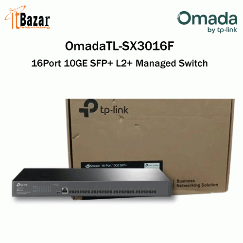 Omada TL-SX3016F 16Port 10GE SFP+ L2+ Managed Switch