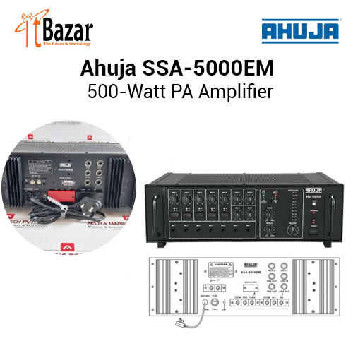 AHUJA AMPLIFIER 500WATT SSA-5000EM