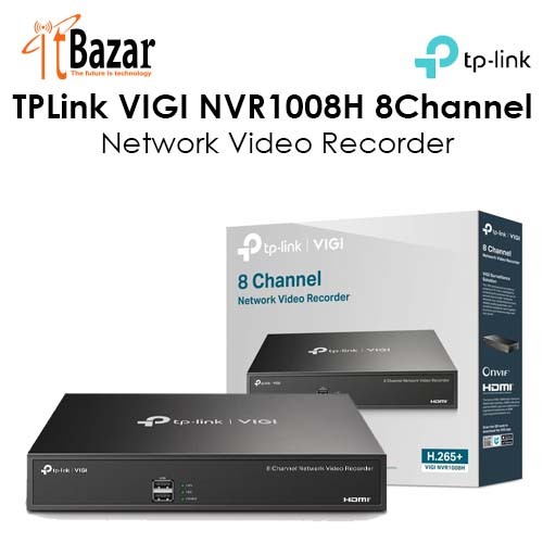TPLink  NVR1008H 8Channel Network Video Recorder