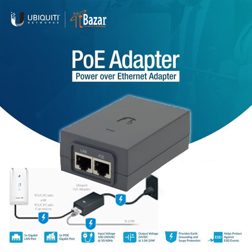 Ubiquiti PoE Injector  Compatible Ubiquiti PoE Devices