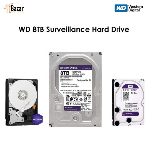 8TB WD Hard Drive Surveillance