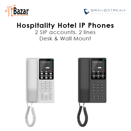 Compact Hotel Phones with color LCD