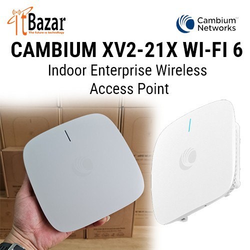Cambium AP XV2-21X Wi-Fi 6 Indoor Enterprise Wireless Access Point