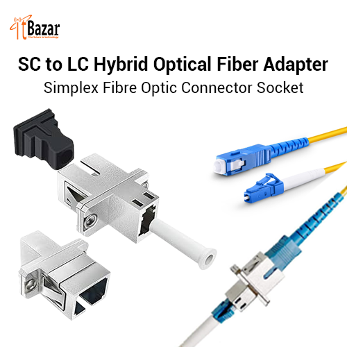 FIBER ADAPTER SC TO LC SIMPLEX
