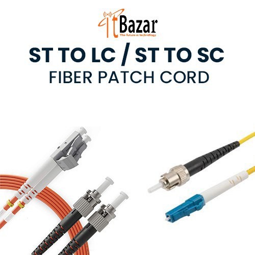 ST TO LC PATCH CORD SIMPLEX DUPLEX
