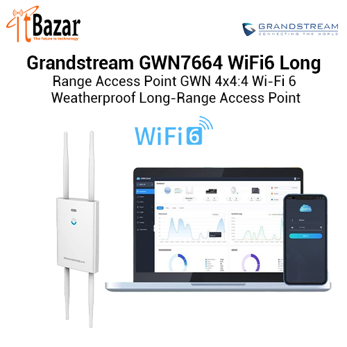 Grandstream GWN7664 WiFi6 Long Range Access Point