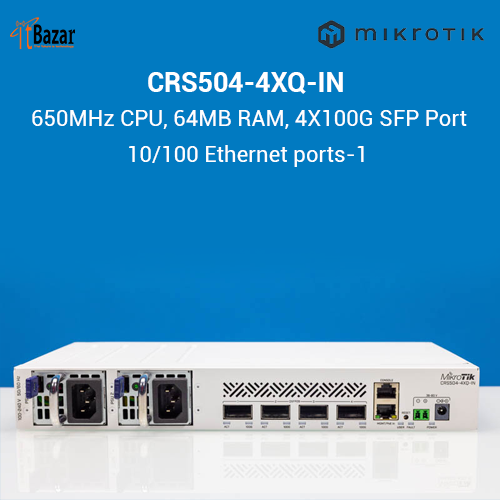 Mikrotik CRS504-4XQ-IN 100G Switch