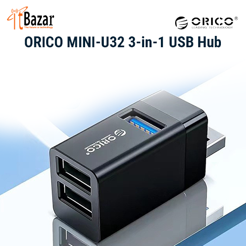 ORICO MINI USB HUB U32 3-in-1