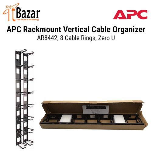 APC NetShelter Cable Management,Vertical Cable Manager