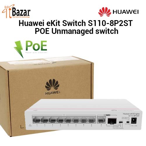 Huawei eKit Switch S110-8P2ST POE Unmanaged switch