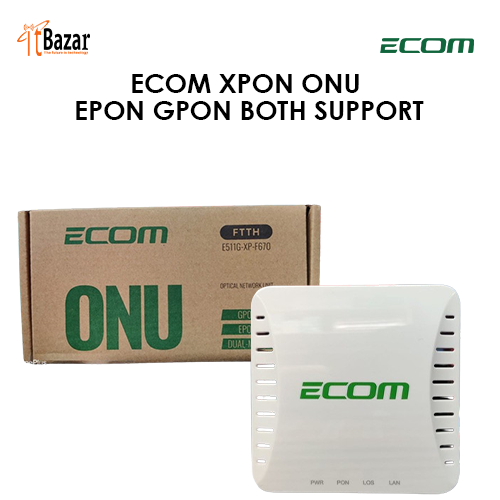 ECOM XPON ONU 1G  DUAL MODE