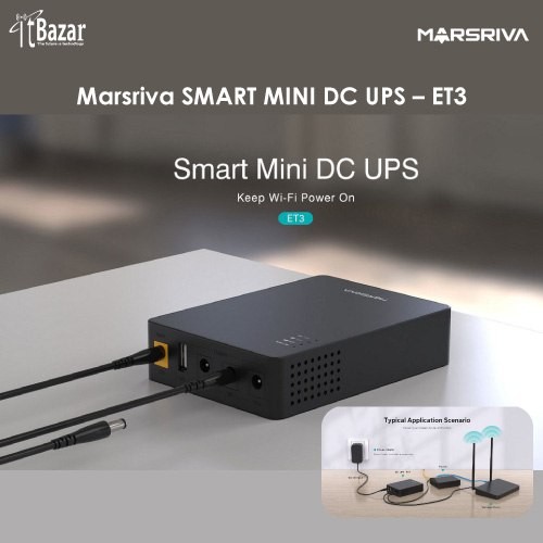 Marsriva  ET3 MINI DC UPS  8400mAh / 18W Output