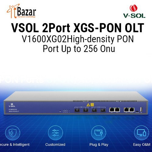 VSOL XGS-PON OLT  2Port  V1600XG02