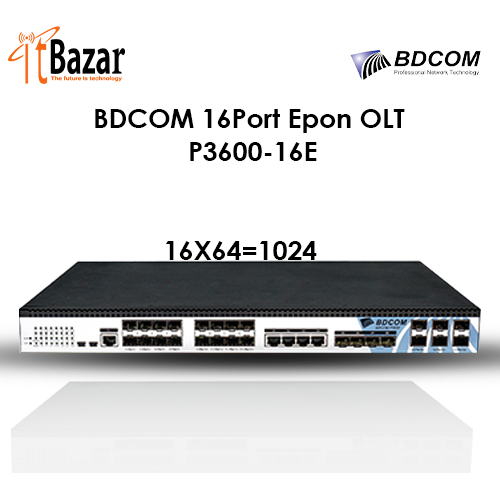 BDCOM 16Port Epon OLT P3600-16E