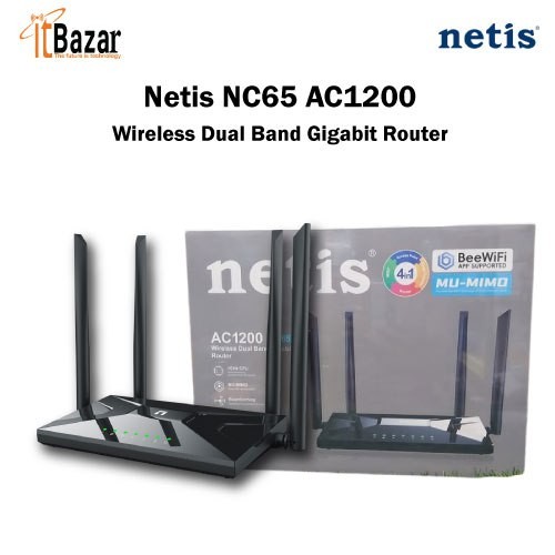 Netis NC65 AC1200 Wireless Dual Band Gigabit Router