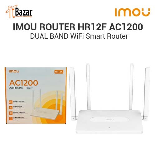 IMOU ROUTER HR12F AC1200 DUAL BAND WiFi Smart Router