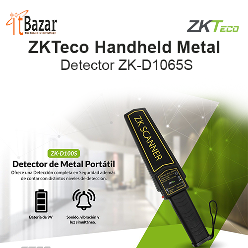 ZKTeco Handheld Metal Detector ZK-D1065S