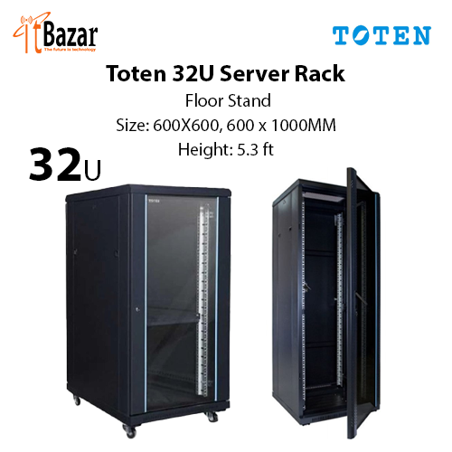 Toten 32U Server Rack Floor Stand