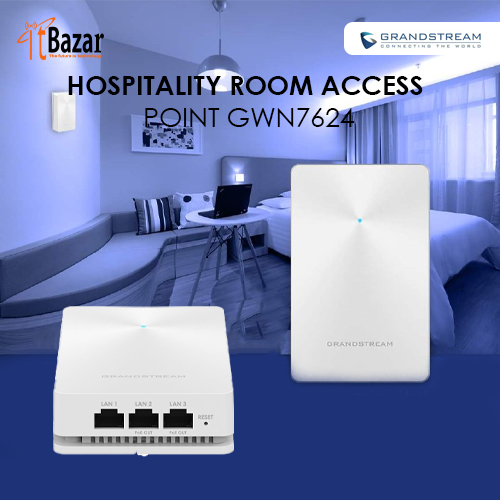 HOSPITALITY ROOM ACCESS POINT GWN7624 DUAL BAND WiFi5