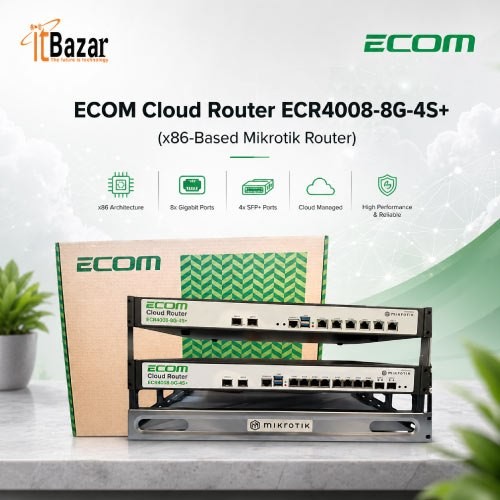 Ecom Cloud Router ECR4008-8g-4s+
