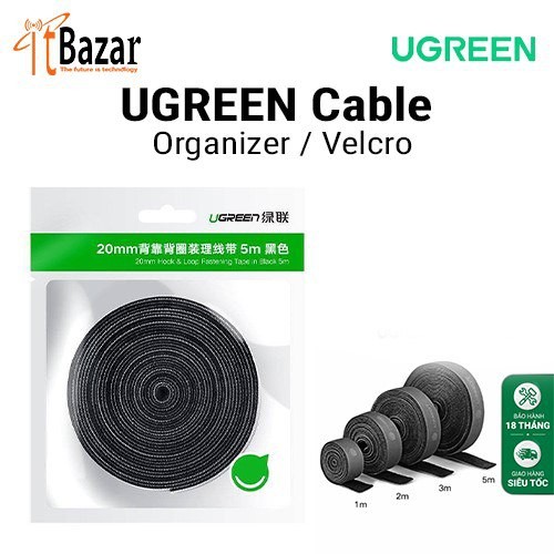 UGREEN Cable Organizer/Velcro