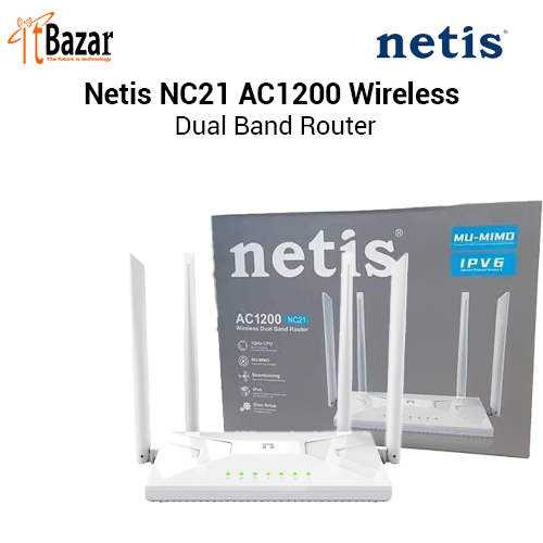 Netis NC21 AC1200 Wireless Dual Band Router