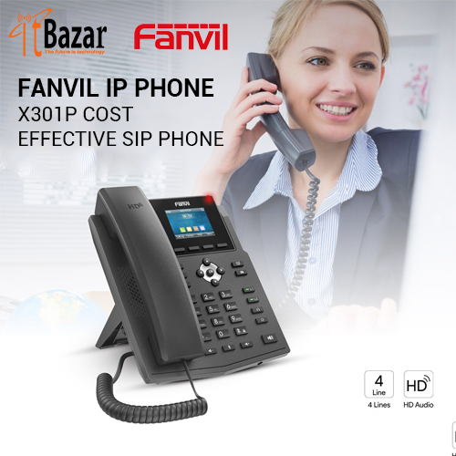 FANVIL IP PHONE X301P COST EFFECTIVE SIP PHONE
