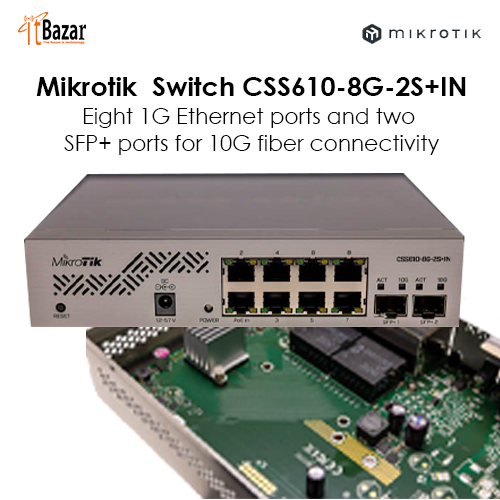 Mikrotik CSS610-8G-2S+IN