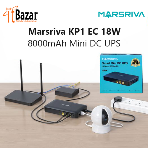 Marsriva KP1 Ec Mini Ups 8000 mAh high capacity battery