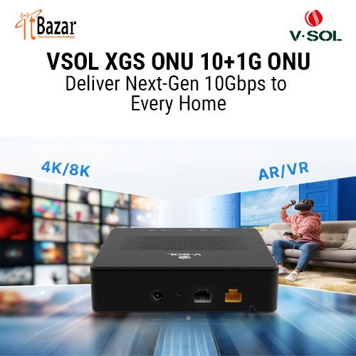 VSOL XGS ONU 10G+1G ONU Model: V2902A