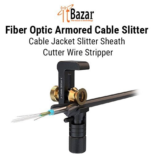 Fiber Cable Jacket Slitter Sheath Armored Cable  Cutter Wire Stripper