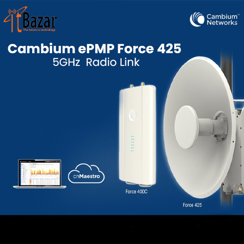 Cambium ePMP Force 425 integrated 25 dBi dish