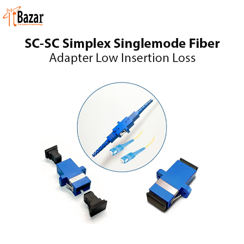 FIBER ADAPTER SC-SC SIMPLEX SINGLEMODE