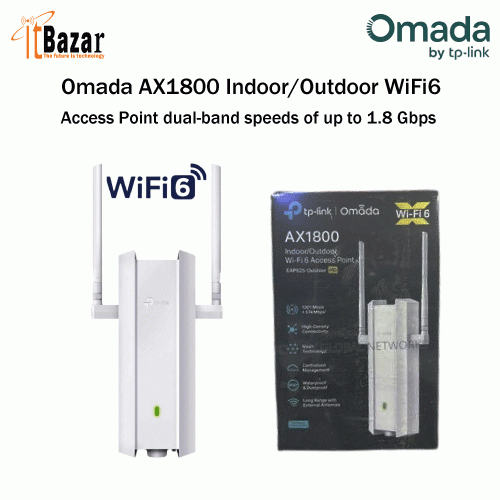 Omada EAP625 Outdoor HD AX1800 Indoor/Outdoor Wi-Fi 6 Access Point