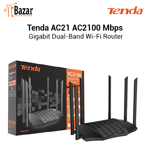 TENDA AC21 Dual Band Gigabit Wireless Router
