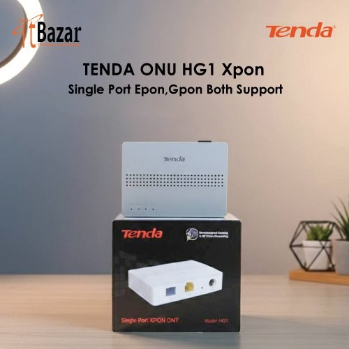 TENDA ONU HG1 Xpon Single Port Epon,Gpon Both Support
