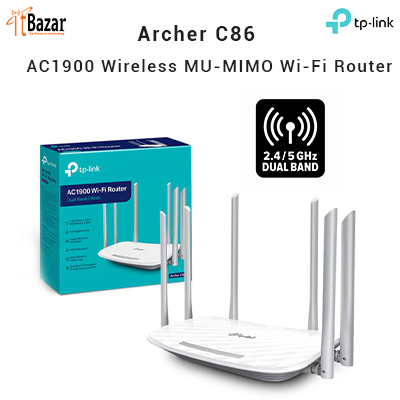 TPLink Archer C86 AC1900 Wireless MU-MIMO Wi-Fi Router
