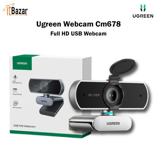 Ugreen Webcam Cm678 Full HD USB Webcam