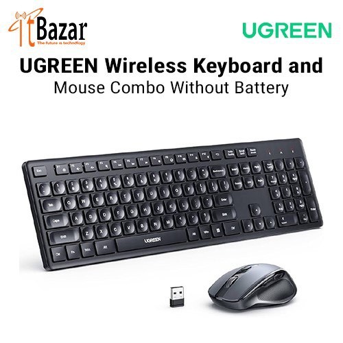 UGREEN Wireless Keyboard and Mouse Combo MK006
