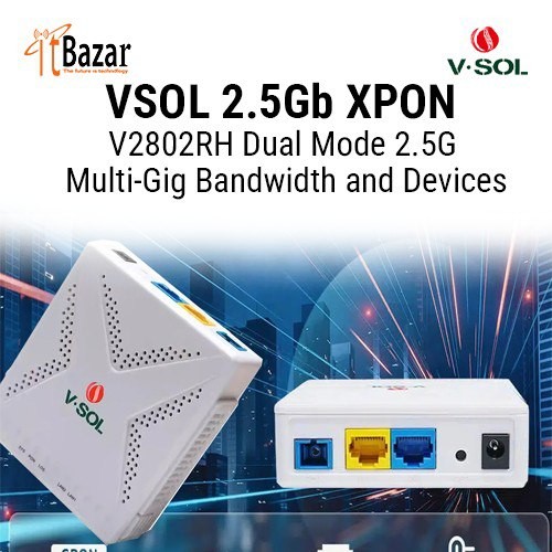 VSOL 2.5Gb XPON ONU V2802RH Dual Mode