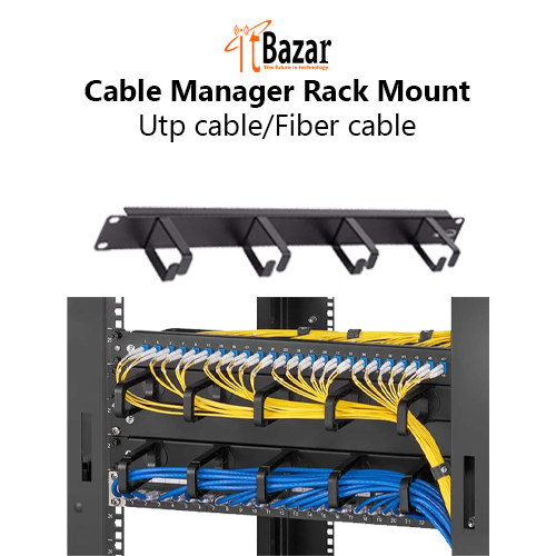Cable Manager Rack Mount  Utp cable/Fiber cable