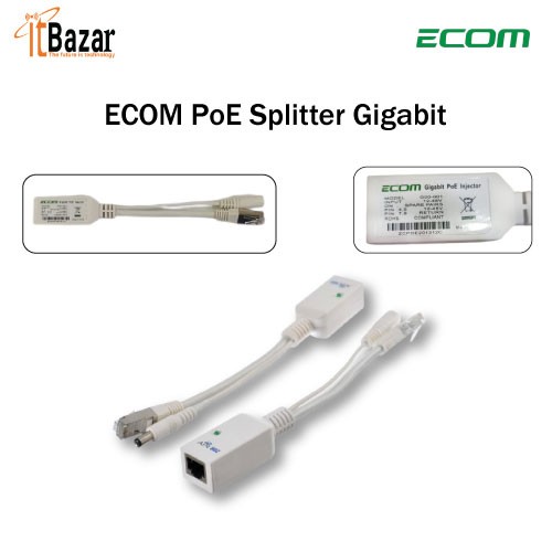 ECOM PoE Splitter Gigabit