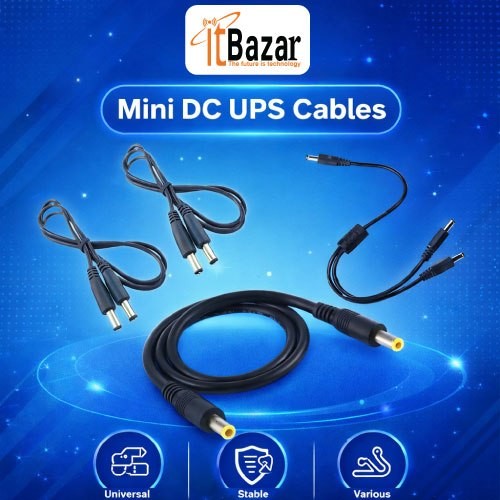 Mini DC UPS Cable