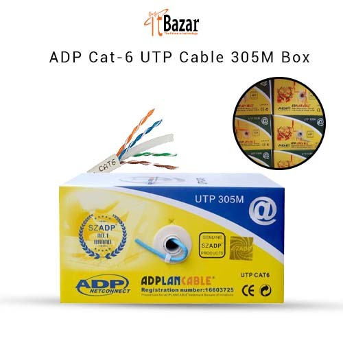 ADP UTP CAT6 CABLE MIXED COPPER