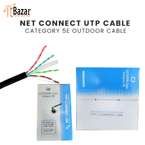 NET CONNECT UTP CABLE CATEGORY 5E OUTDOOR MIXED COPPER CABLE