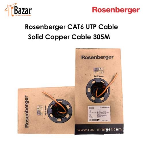 Rosenberger CAT6 UTP Solid Copper Cable 305M