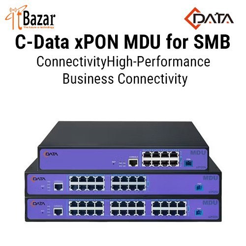 CData xPON MDU For SMB Connectivity