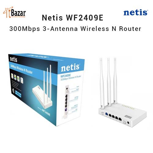 Netis Router WF2409E 300Mbps Wireless N Router