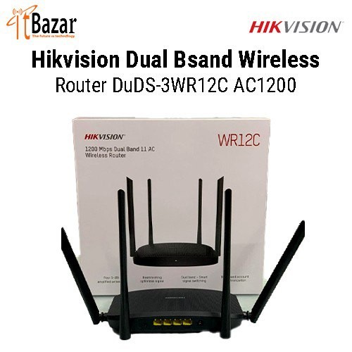 Hikvision Router DuDS-3WR12C AC1200 Dual Band